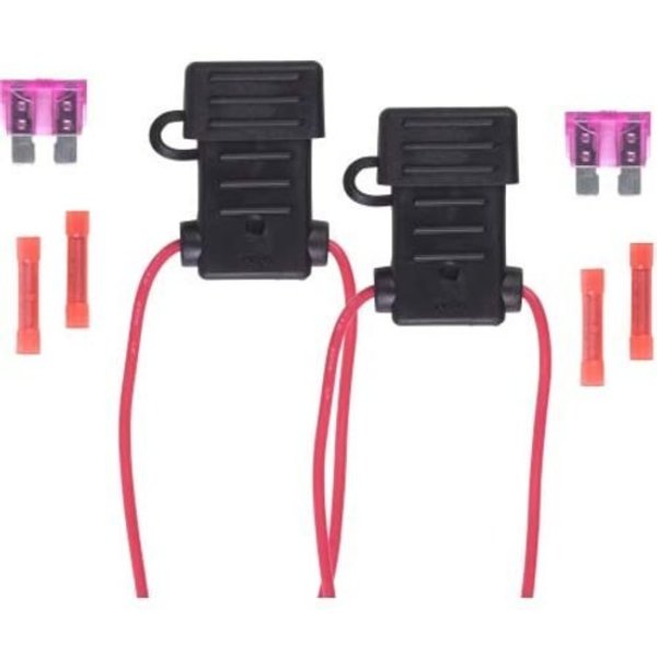 Haines Products Fuse Holder, 3A to 4A Amp Range, ATC Blade Fuse Fuse Type BFH18-KIT HAINES PRODUCTS